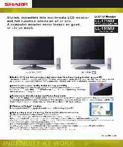 Sharp Flat Panel Television LL-171MU-page_pdf